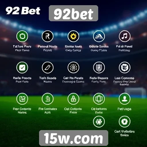 Funcionalidades do site 92bet para apostadores online
